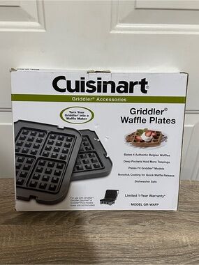 Cuisinart Griddles Waffle Plates Griddles Accessories Deep Pockets Belgian